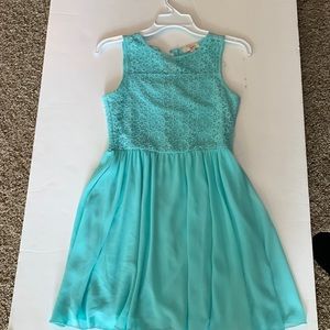 GB girls dress with lace top size 14